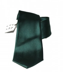                                                    NM szatén nyakkendő - Sötétzöld Egyszínű nyakkendő